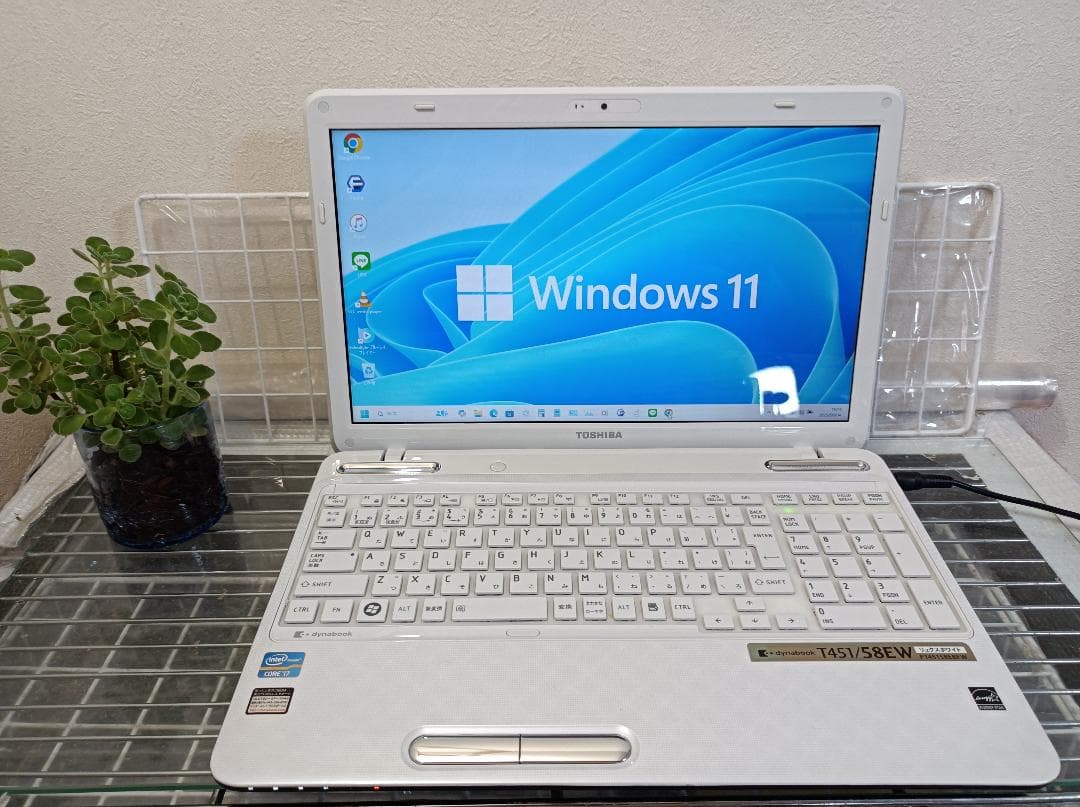 Windowsノート本体 Windows11 Corei7 RAM 8GB 500GB Blu-ray