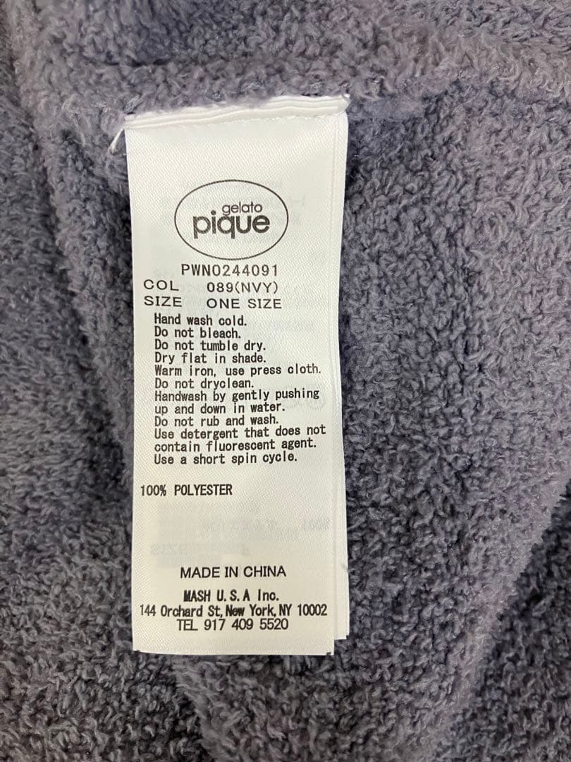 ジェラートピケ　GOOD NIGHT BEAR ジャガードワンピース　未着用