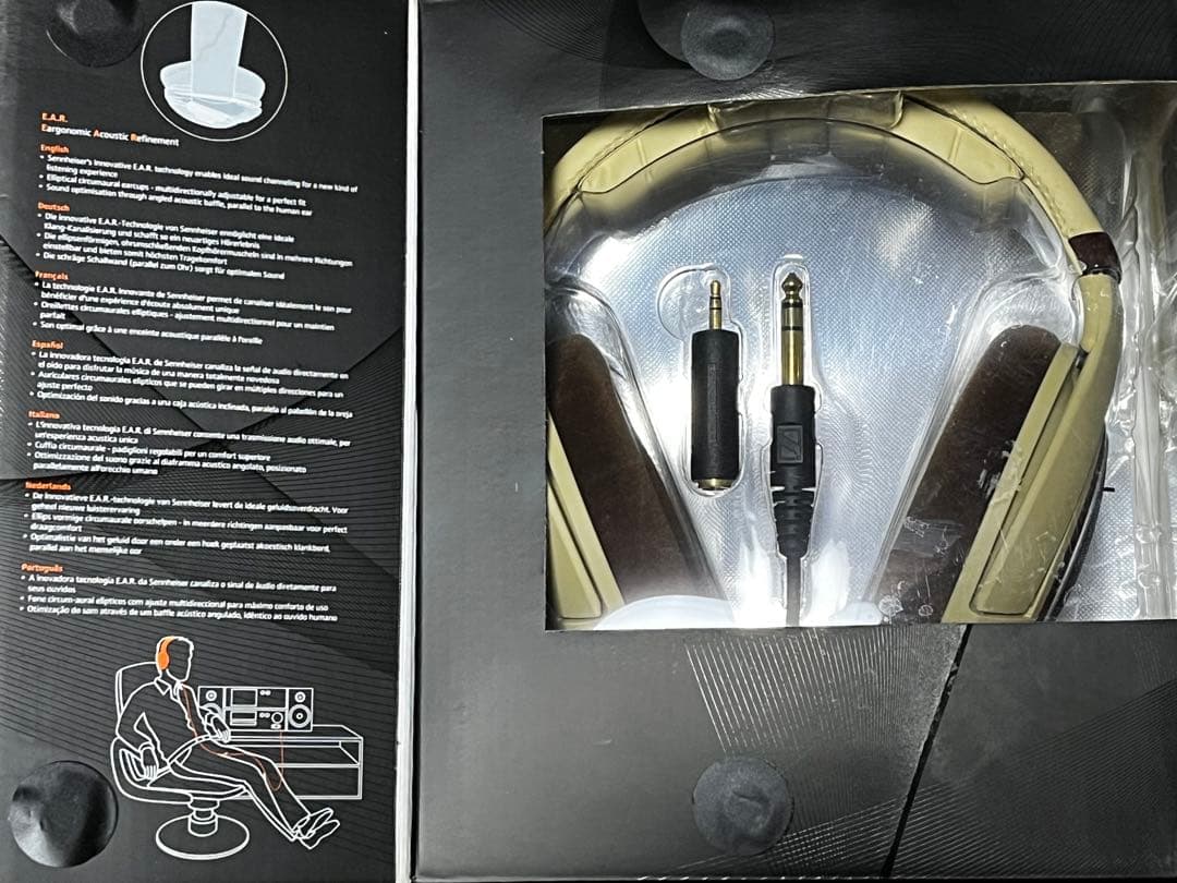 廃盤品 SENNHEISER HD598 ゼンハイザー 箱入 オマケ付き