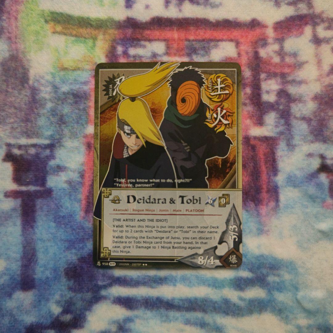 NARUTO ナルトカードゲーム CCG デイダラ トビ R Foil