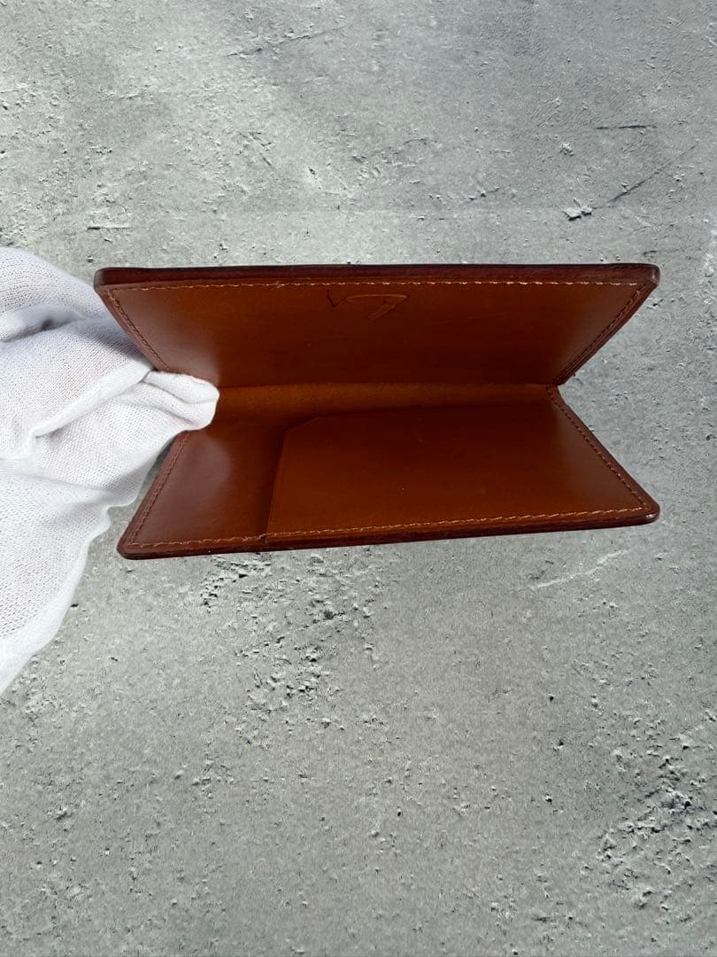 土屋鞄TSUCHIYA KABAN コードバン 名刺入れ　ブラック