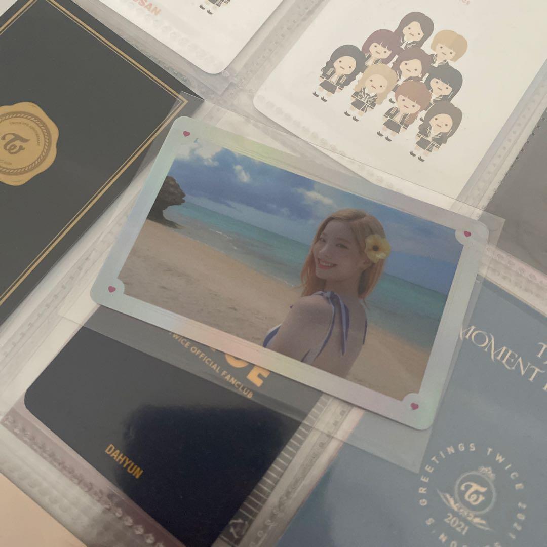 TWICE tv ダヒョン トレカ