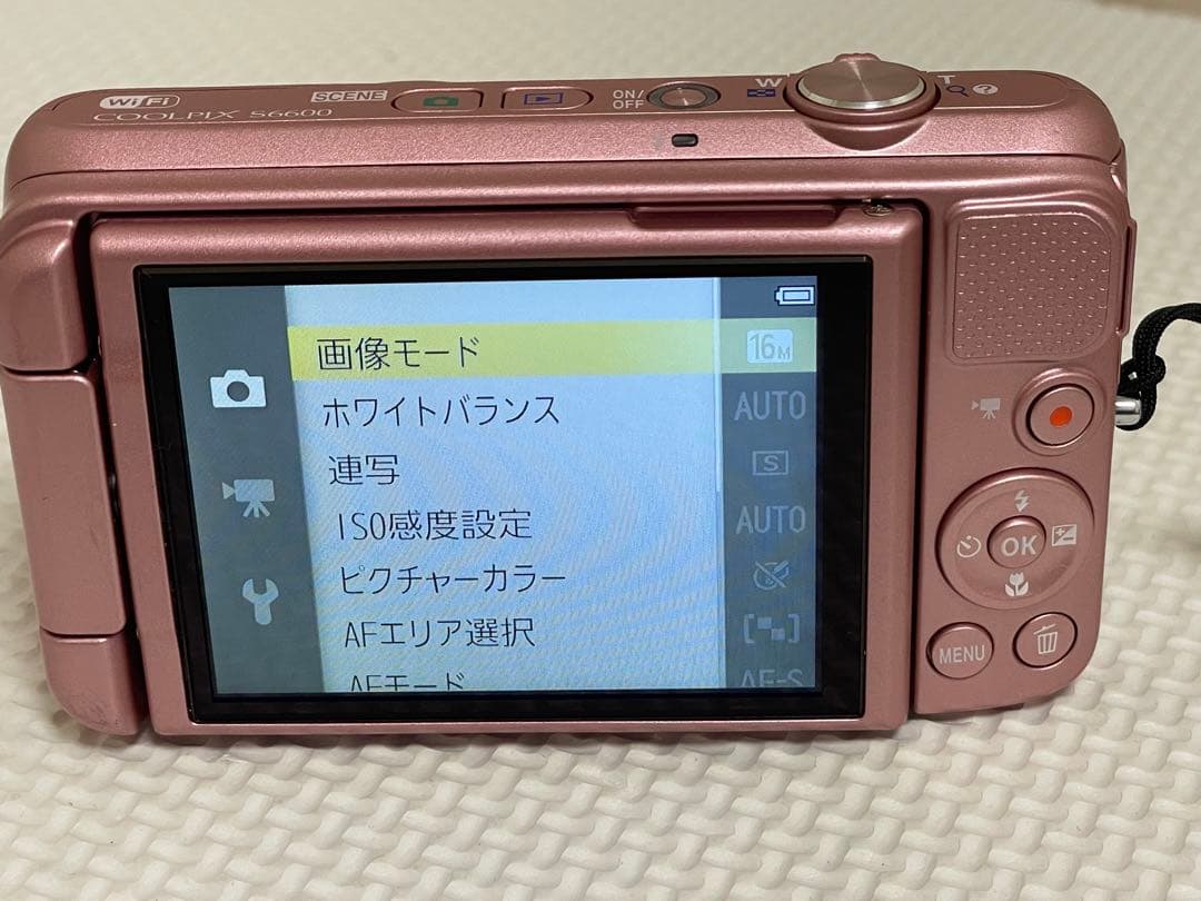 【美品】★Nikon COOLPIX S6600 SILKY PINK.