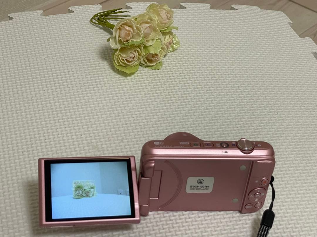 【美品】★Nikon COOLPIX S6600 SILKY PINK.