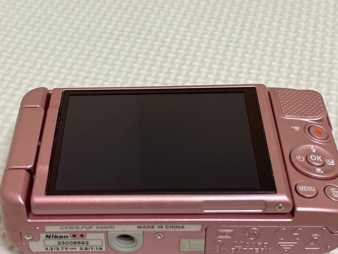 【美品】★Nikon COOLPIX S6600 SILKY PINK.