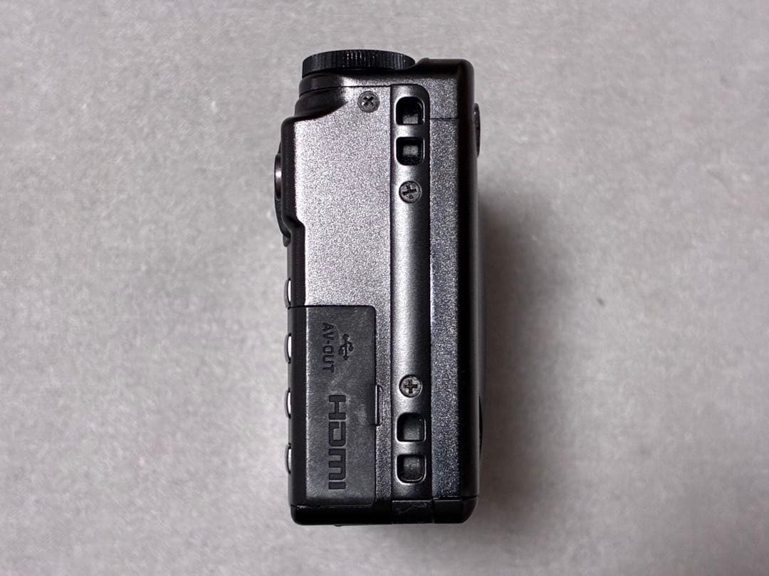 RICOH CX5 リコー デジカメ オールド コンデジ ブラック SDカード付