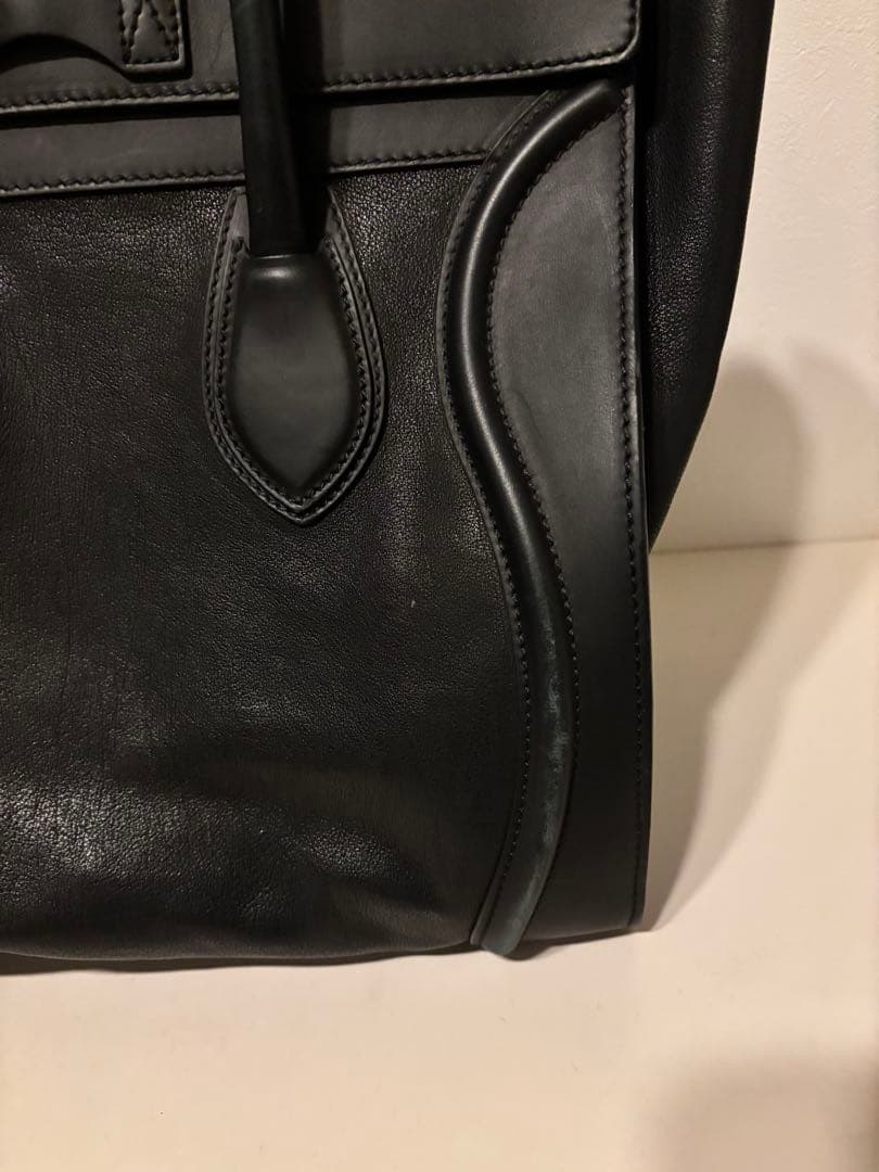 CELINE セリーヌ ラゲージ ファントム レザートートバッグ