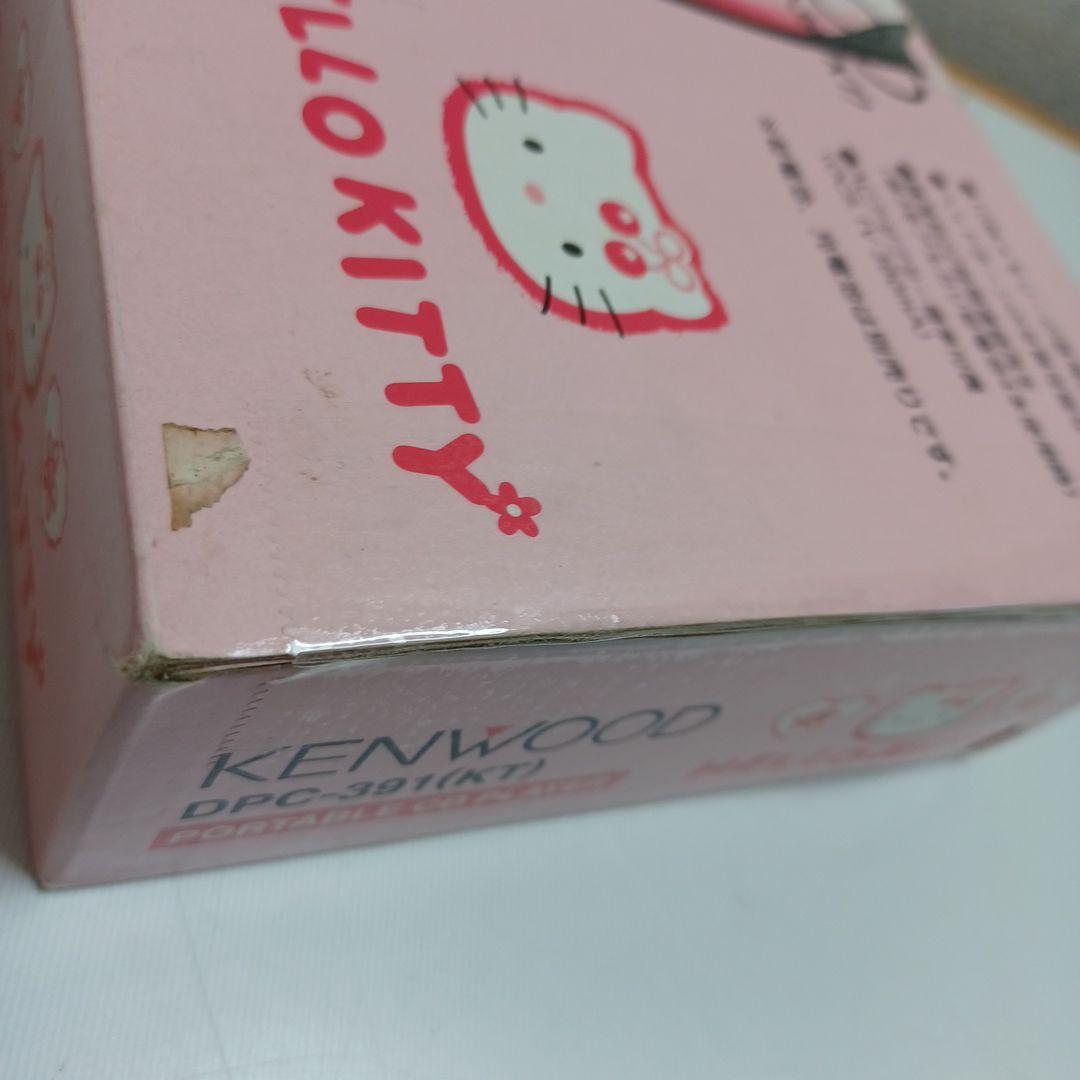 KENWOOD ハローキティ ポータブルCDプレーヤー DPC-391(KT)