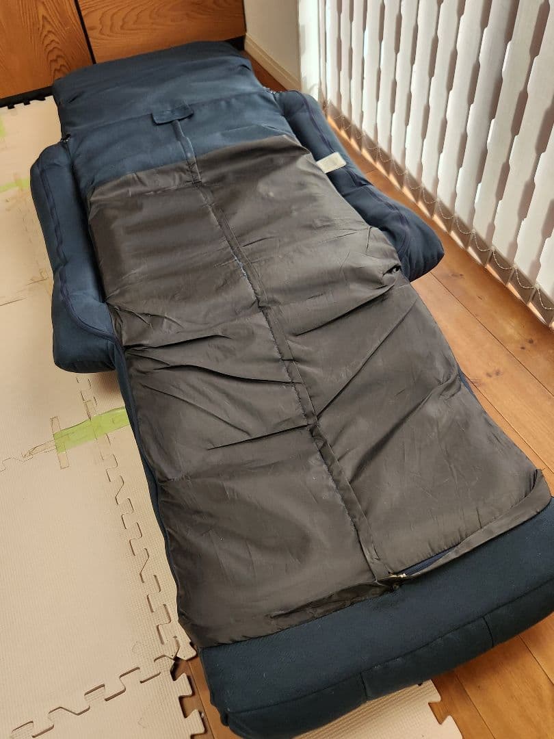 極リクライニング座椅子 ネイビー