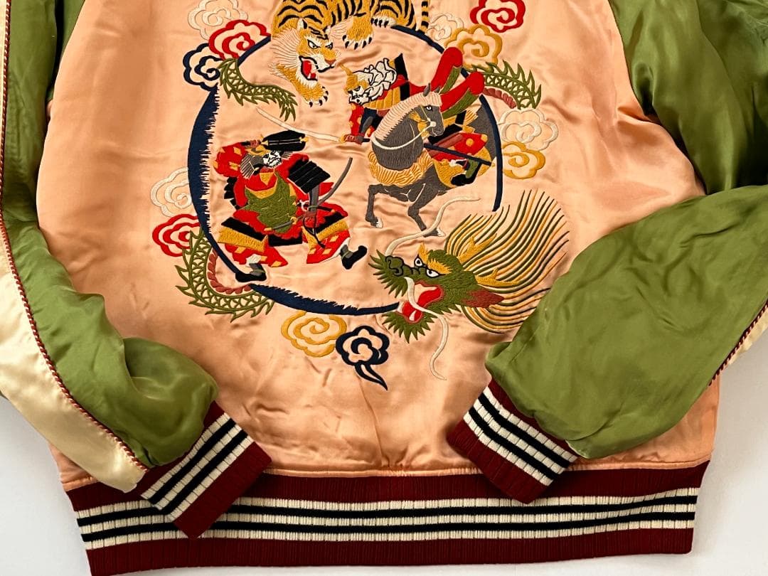 フェローズ 匠 リバーシブルスカジャン 源平合戦 川中島の戦い Lサイズ 日本製