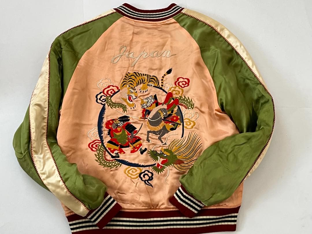 フェローズ 匠 リバーシブルスカジャン 源平合戦 川中島の戦い Lサイズ 日本製
