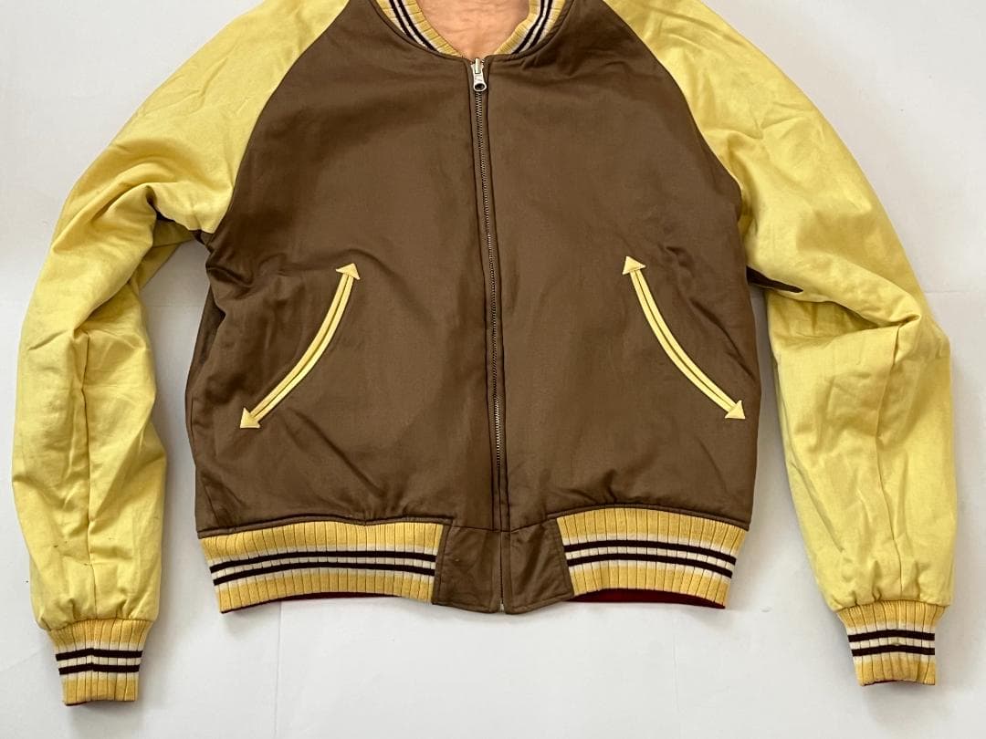 フェローズ 匠 リバーシブルスカジャン 源平合戦 川中島の戦い Lサイズ 日本製