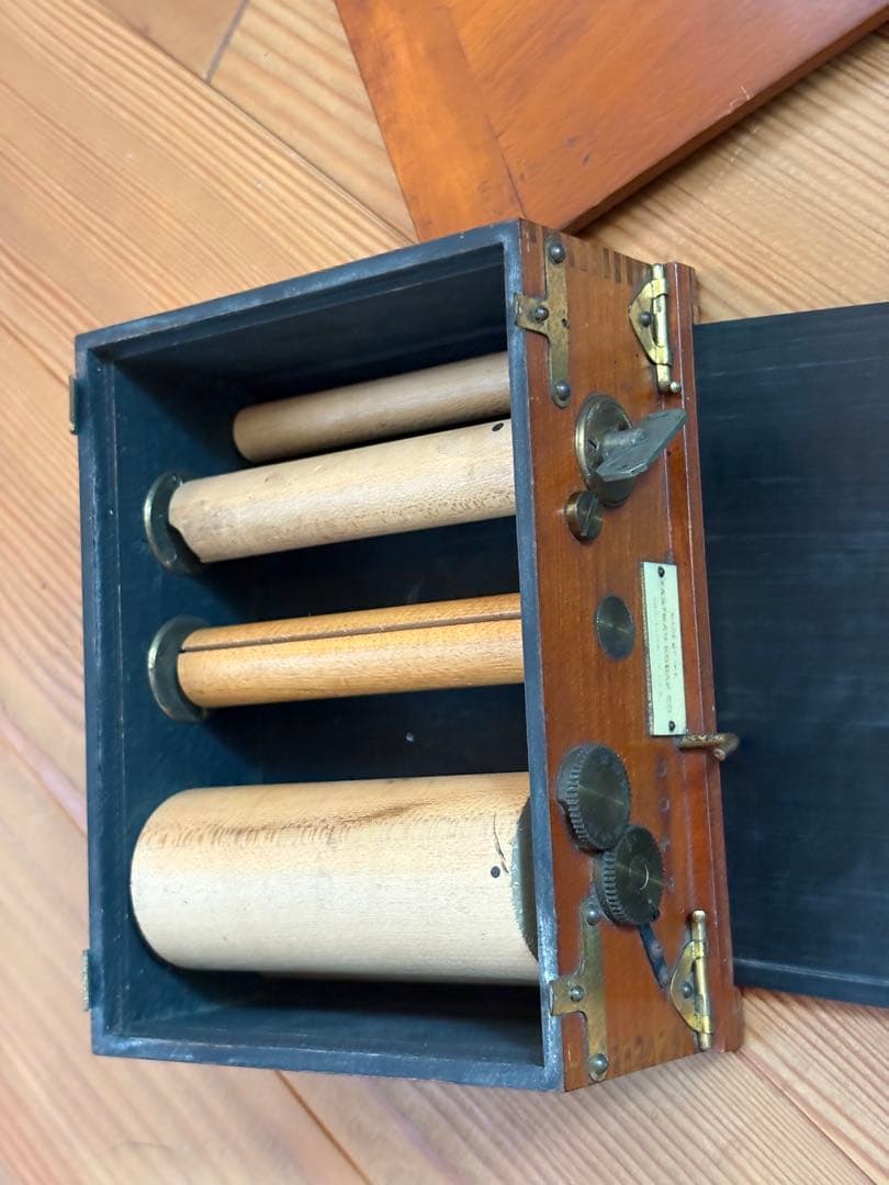 19世紀アンティーク★kodak初のセルフケース式フォールディングカメラ4×5★