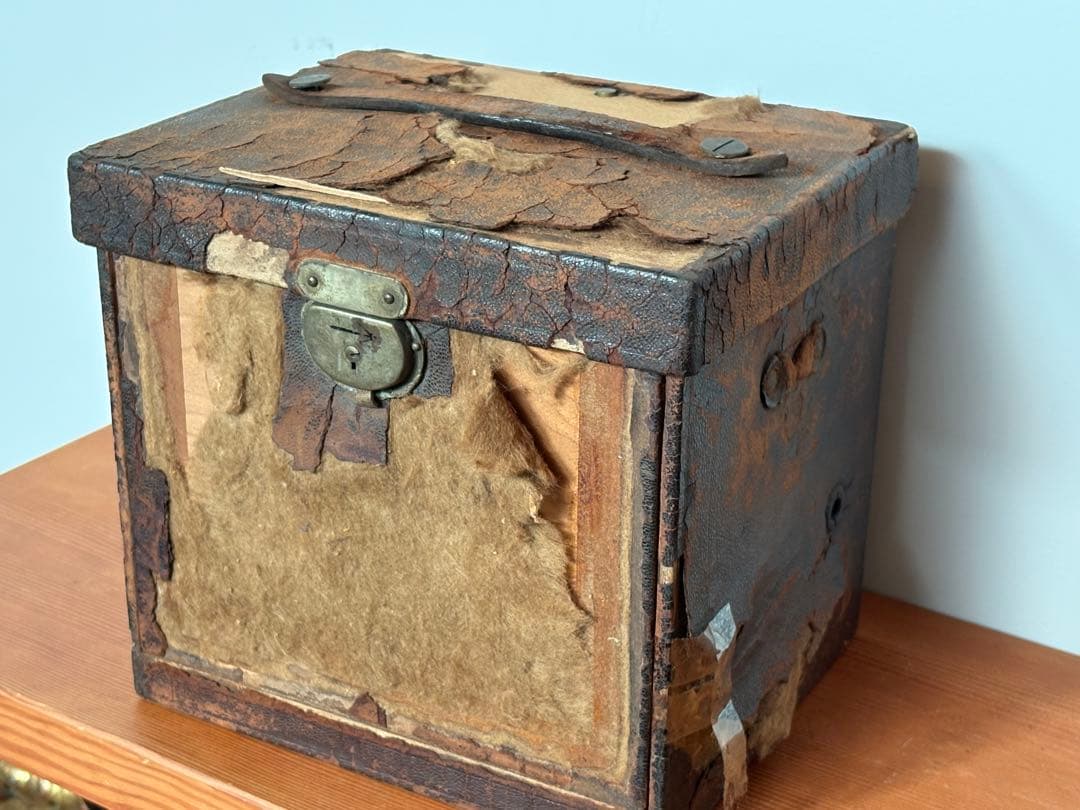 19世紀アンティーク★kodak初のセルフケース式フォールディングカメラ4×5★