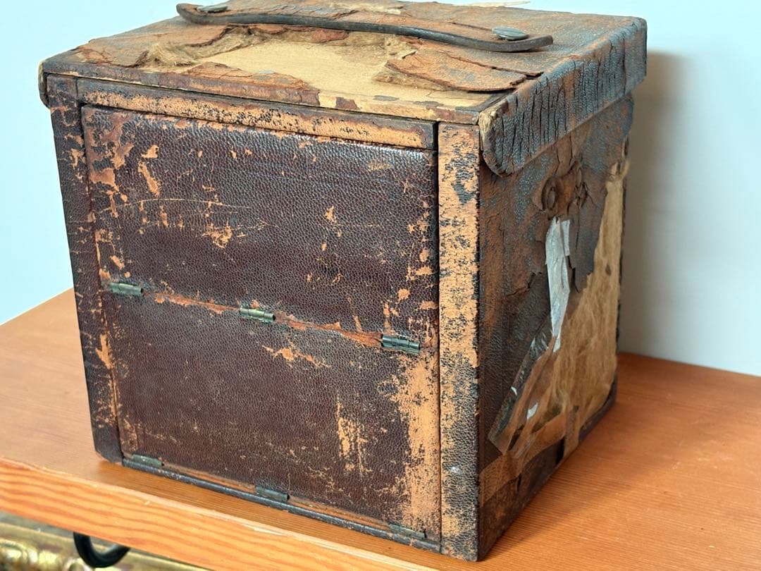 19世紀アンティーク★kodak初のセルフケース式フォールディングカメラ4×5★