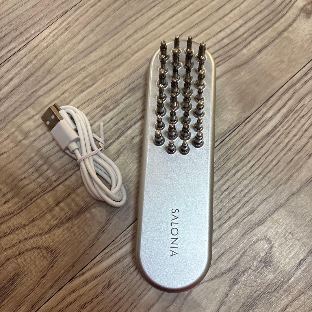 専用！サロニア EMS リフトブラシ美顔器 リフトアップ 電気ブラシ