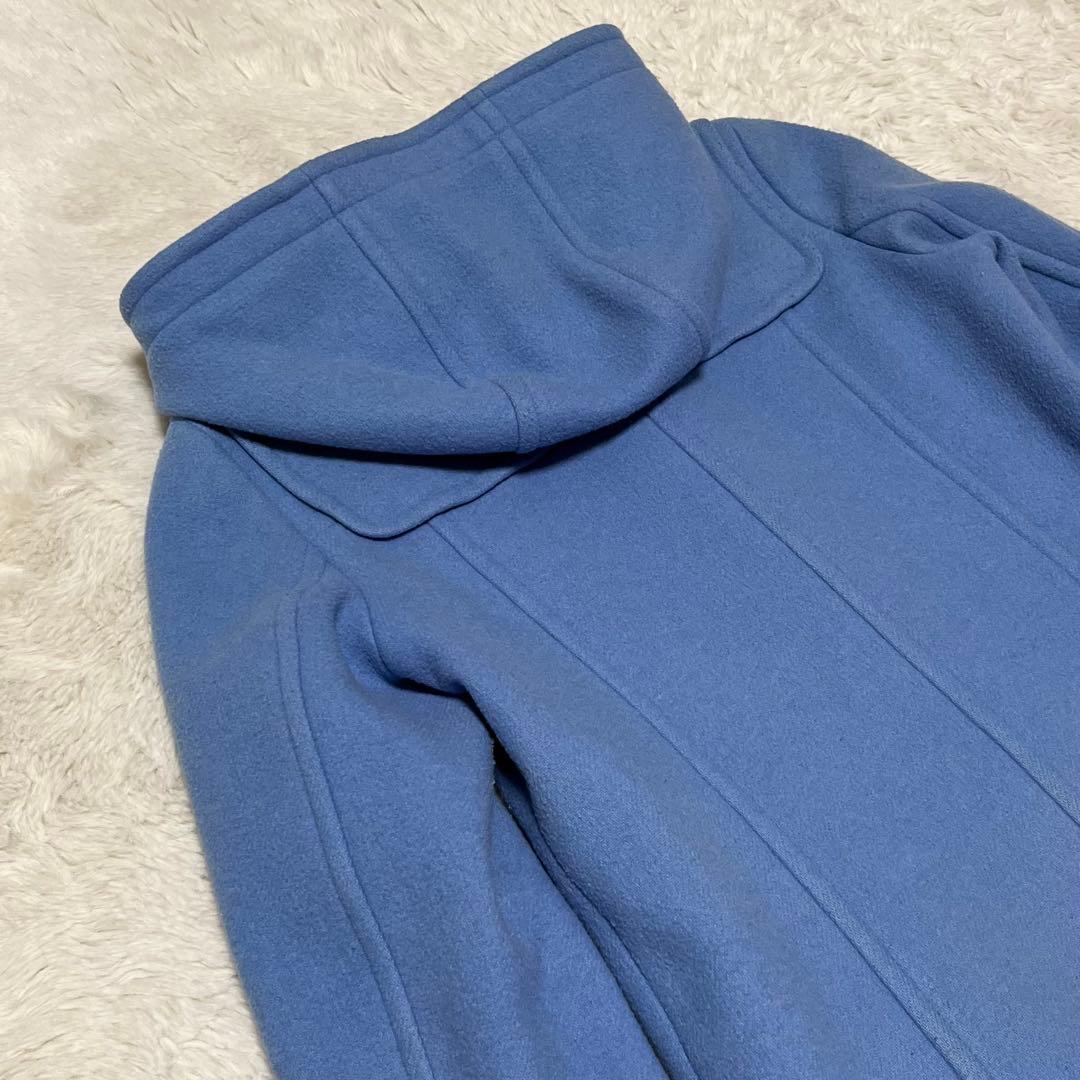 希少　ブルーレーベルクレストブリッジ　ダッフルコート　ロング　水色　38 M