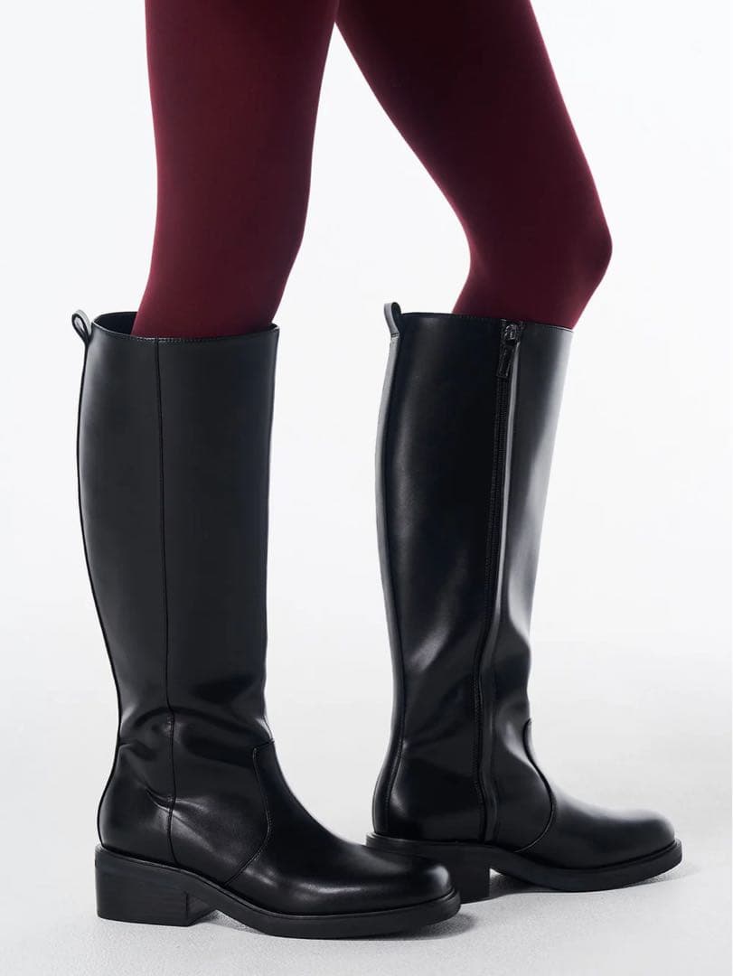 靴 josemoon / SQUARE LONG BOOTS 37