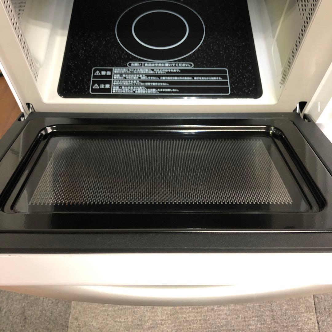 【美品】ハイアール　ヘルツフリー電子レンジ　JM-FH18J　2023年製　K