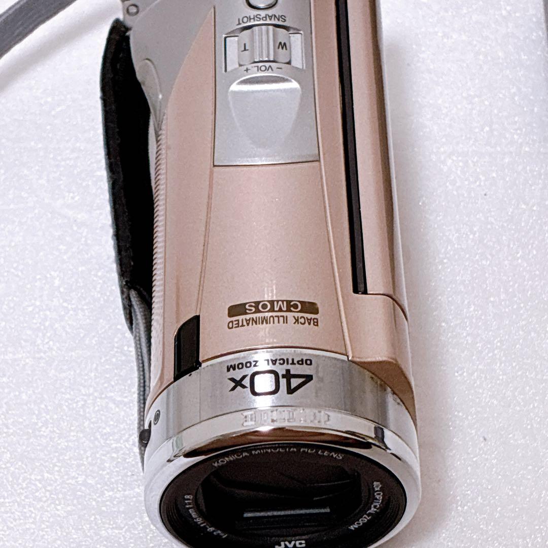 JVC Everio ビデオカメラ GZ-E600-N 本体 ピンク