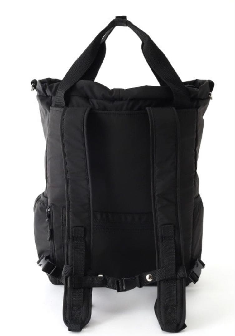 リトルウィークエンドブラックナイロンリュック