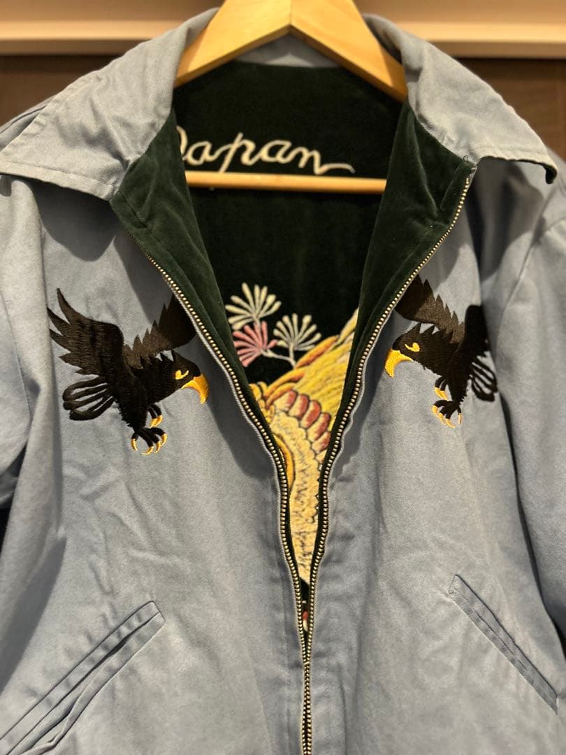 レア品　テーラ―東洋 TT10798 別珍 リバーシブル 襟付　スカジャン