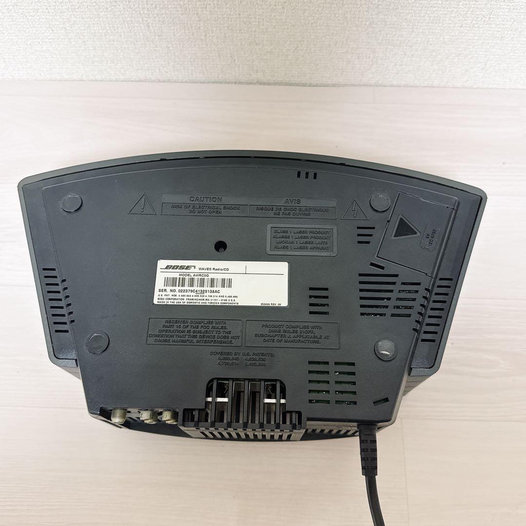 2421【動作美品】BOSE wave Radio cd AWRC0G ブラック