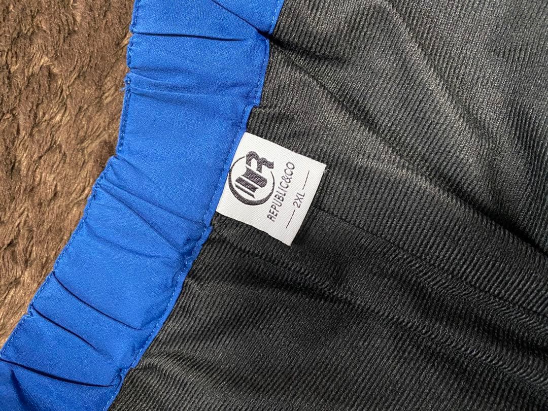 23-24 REPUBLIC＆CO ブルー　上下2XLサイズ