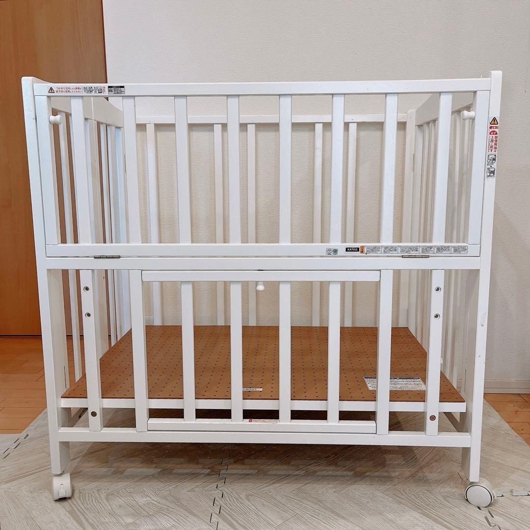 KATOJI ベビーベッド 24ヶ月まで