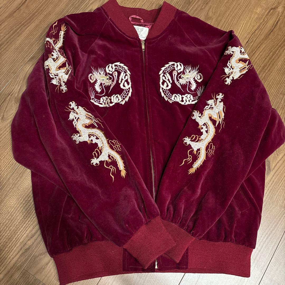 カ*ん様 ヴィンテージ 米軍 U.S.S. MIDWAY CV-41 スカジャン