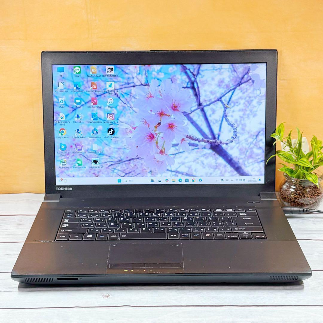 特価❣️東芝ノートパソコン☘️Core i3☘️メモリ4GB☘️Windows11