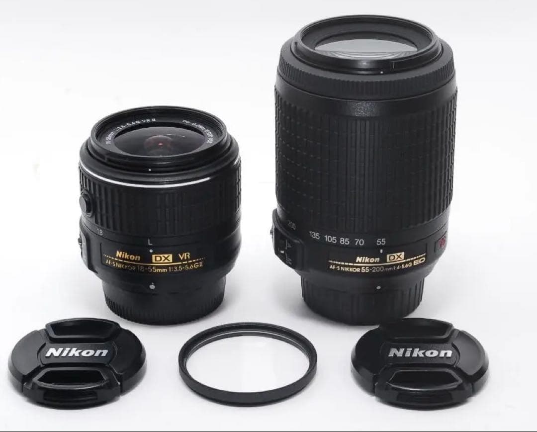 Nikon D7500 ダブルレンズ 極上美品☘️家族写真に　超高性能 高画質