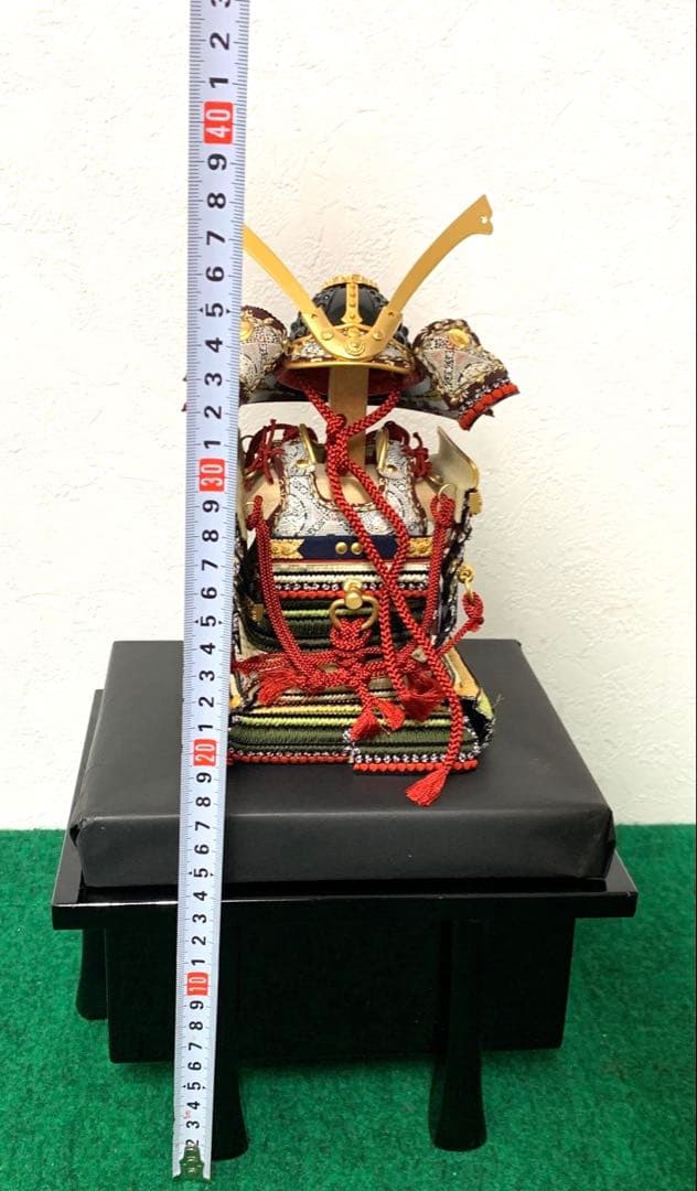 コンパクト　久月　萌黄裾濃威　1／6号　五月人形　卓上　ミニ　五月人形