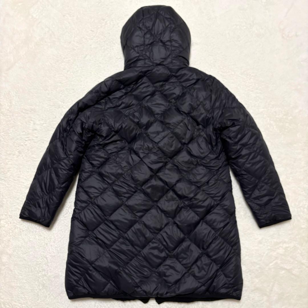【SHIPS別注】 TAION ボア×ダウン リバーシブルコート 38 ブラック
