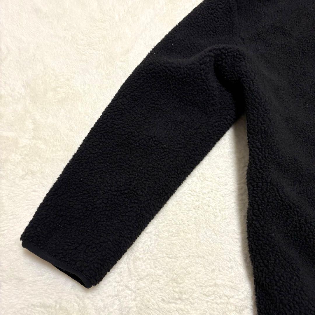 【SHIPS別注】 TAION ボア×ダウン リバーシブルコート 38 ブラック