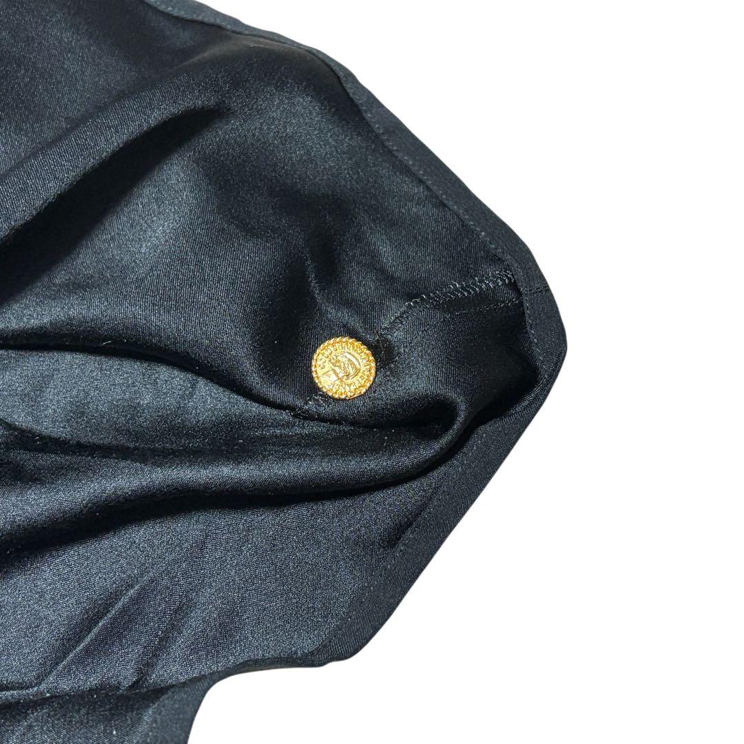 CHANEL シャネル マトラッセ ボタン シャツ ブラウス