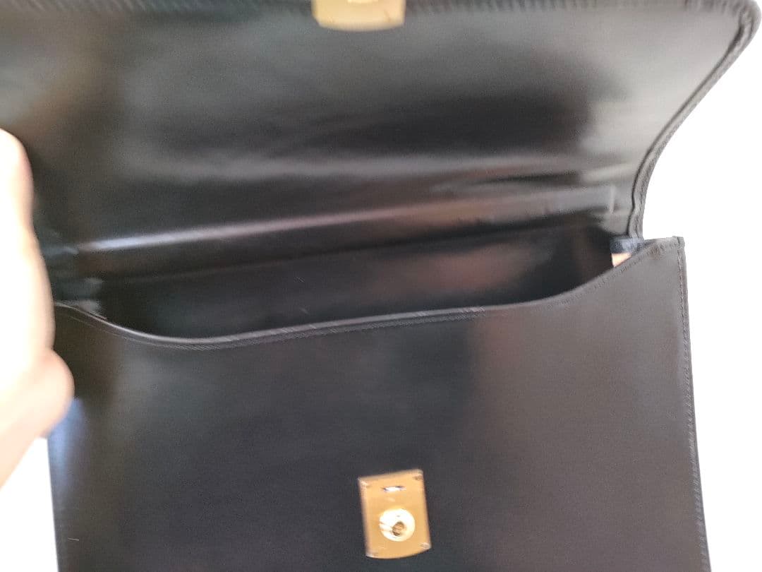 PAPWORTHパップワース　レザーバッグ　ビジネス　ブラック