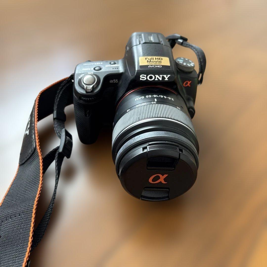 SONY α55 デジタル一眼レフカメラ SLT-A55V