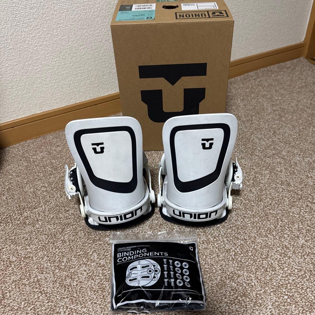 UNION ホワイト ビンディング　Sサイズ
