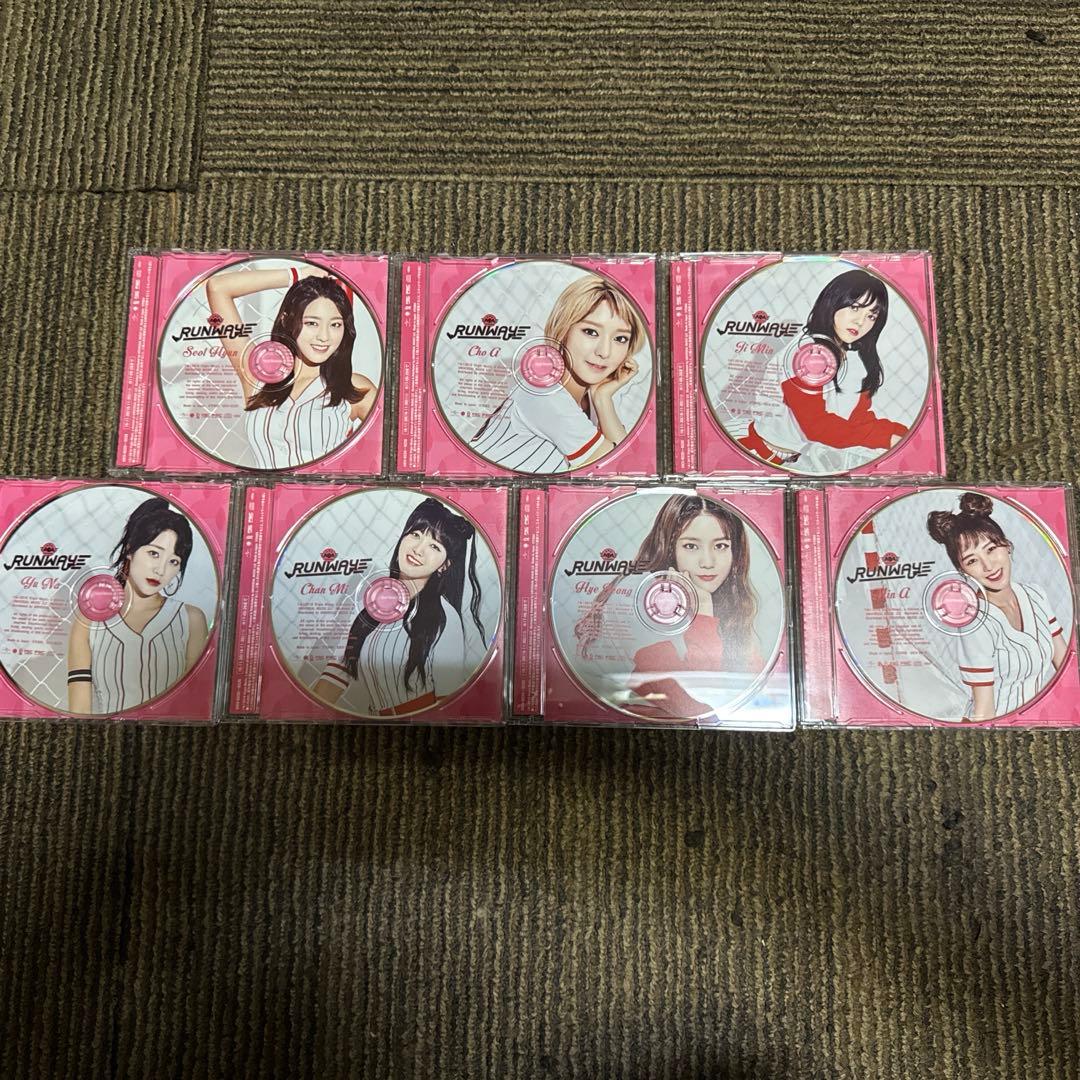 AOA全メンバー直筆サイン&CDおまけ付き