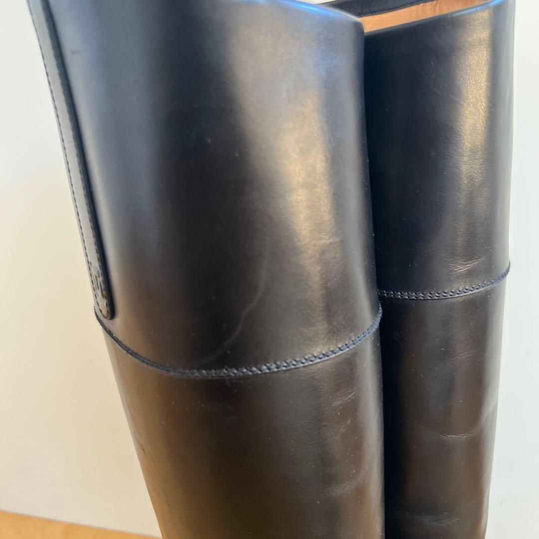 TANINO CRISCI タニノクリスチー ロングブーツ ブラック37 1/2