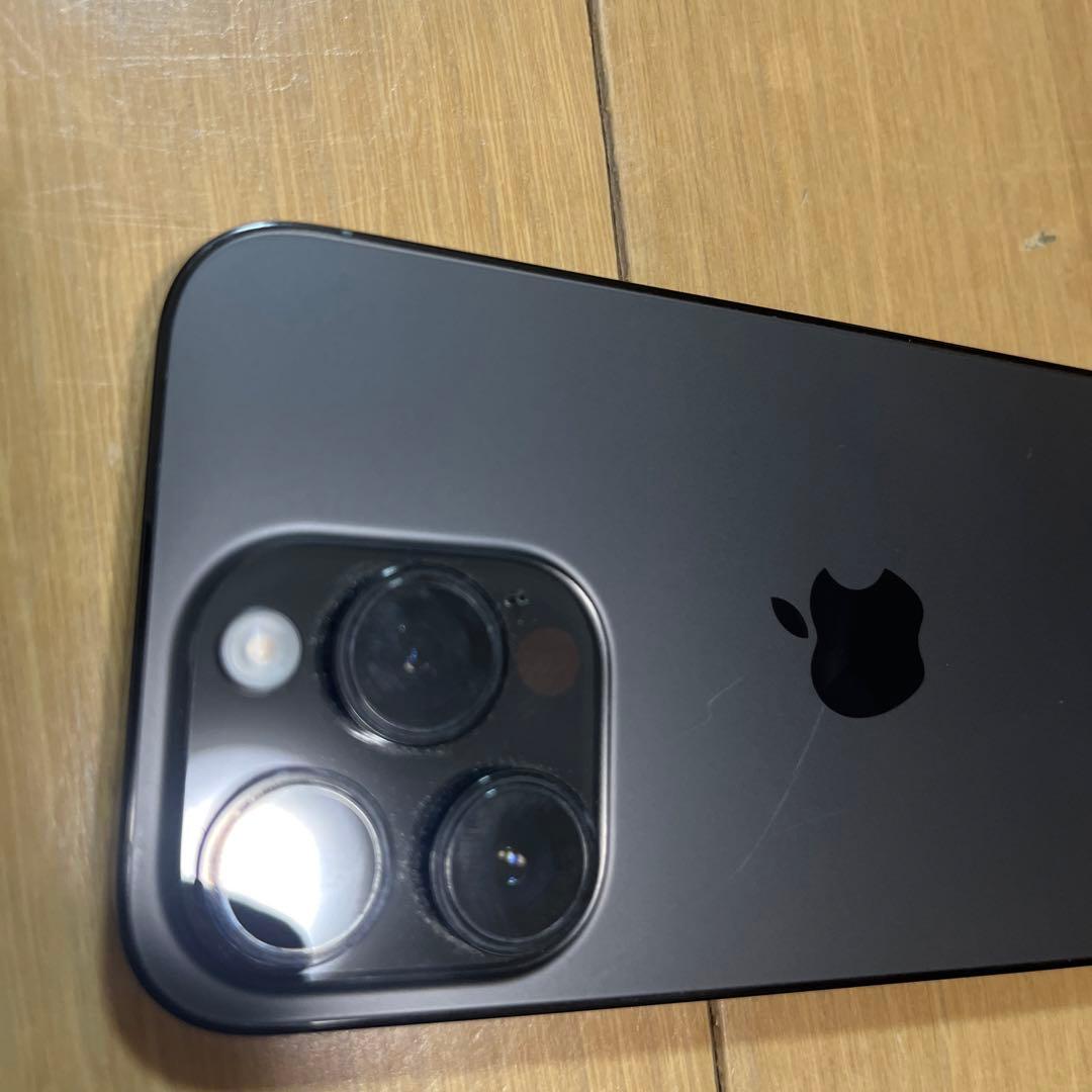 バッテリー新品100%！美品！iPhone14 pro 128GB ブラック