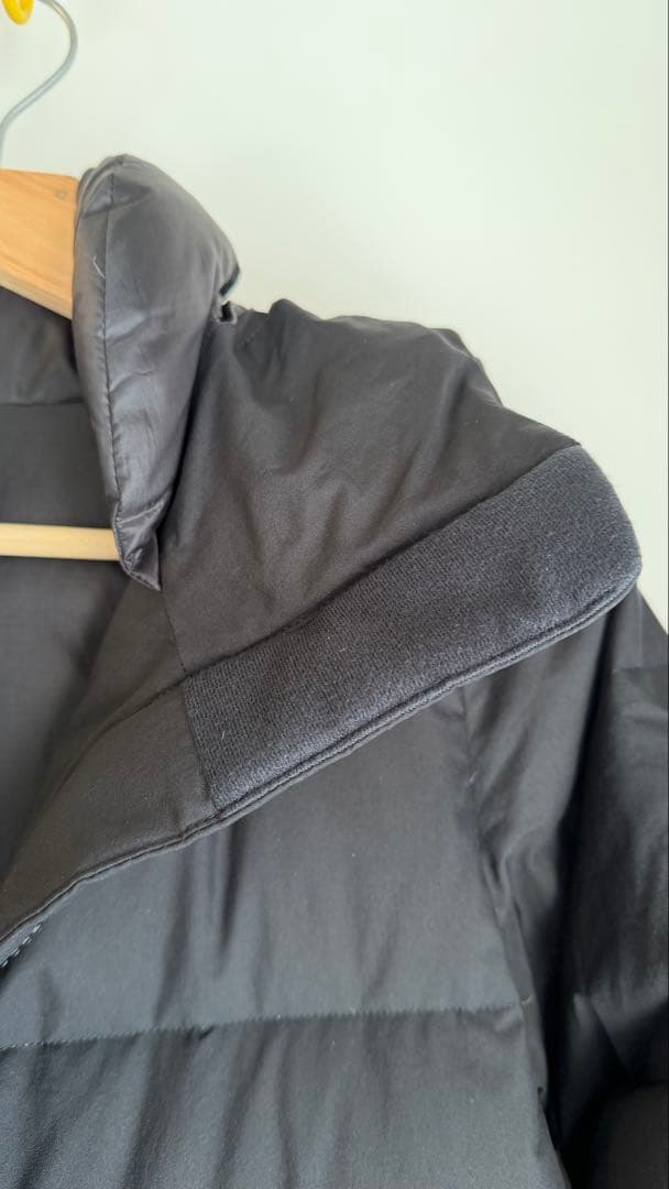 THE NORTH FACE ダウンシェルコート 黒　保存袋付き