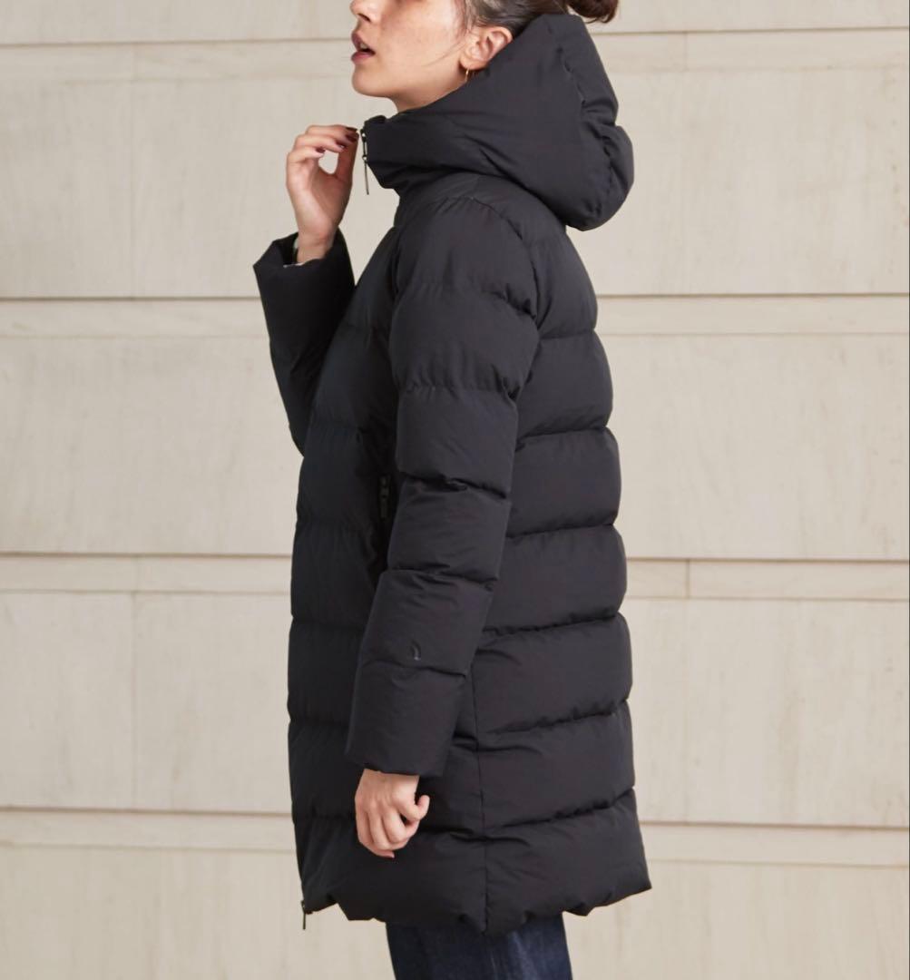 THE NORTH FACE ダウンシェルコート 黒　保存袋付き