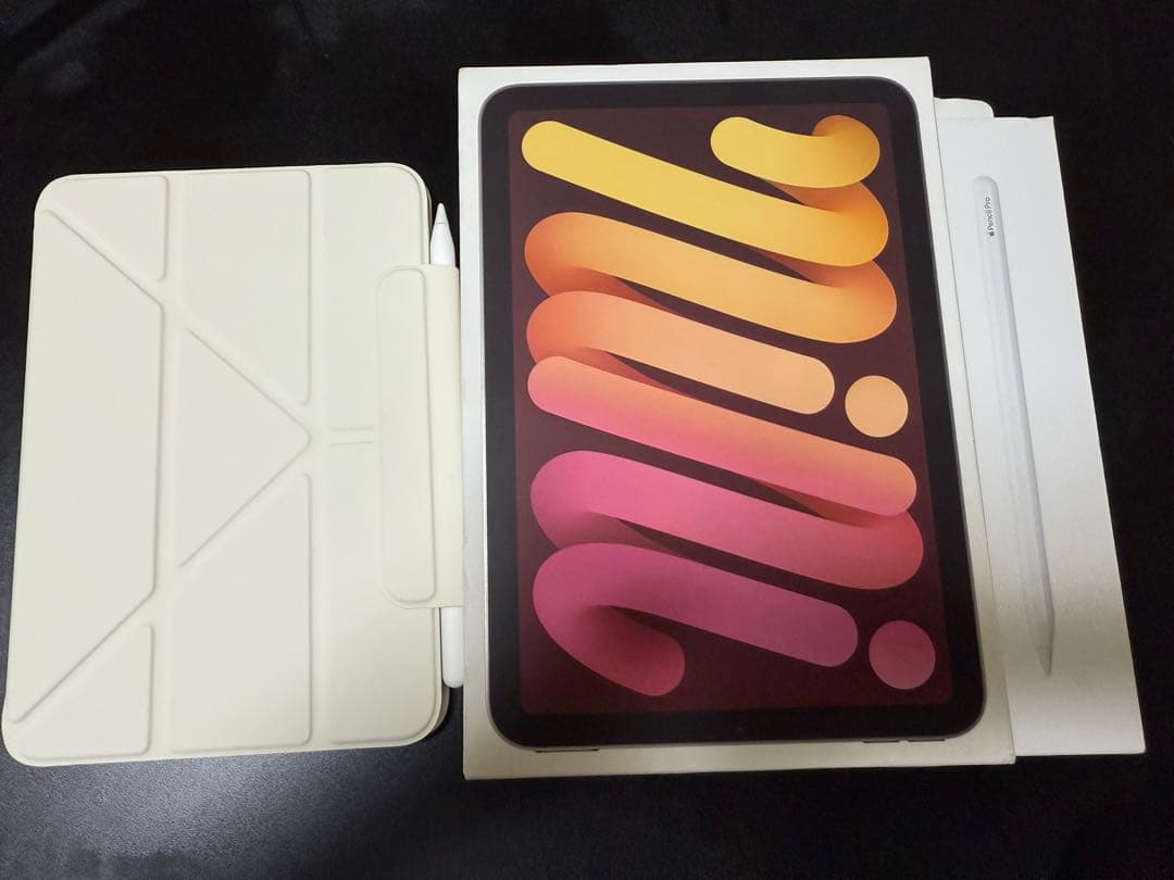 iPadmini (A17Pro) スターライト本体ApplePencilPro