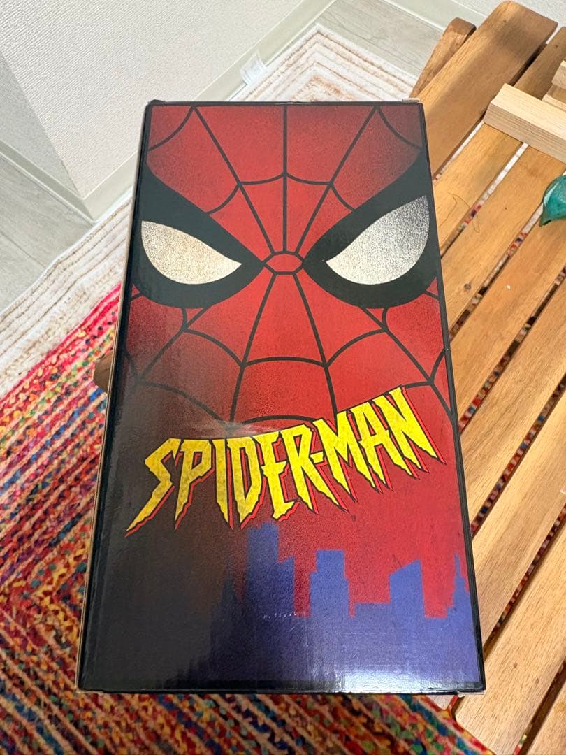 happyくじ　ベアブリック　SP賞　スパイダーマン