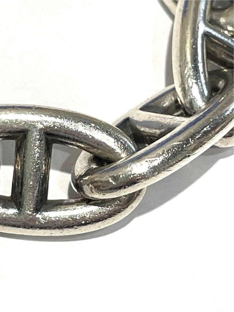 エルメス シェーヌダンクルGM 12コマ シルバー925 総重量67.5g