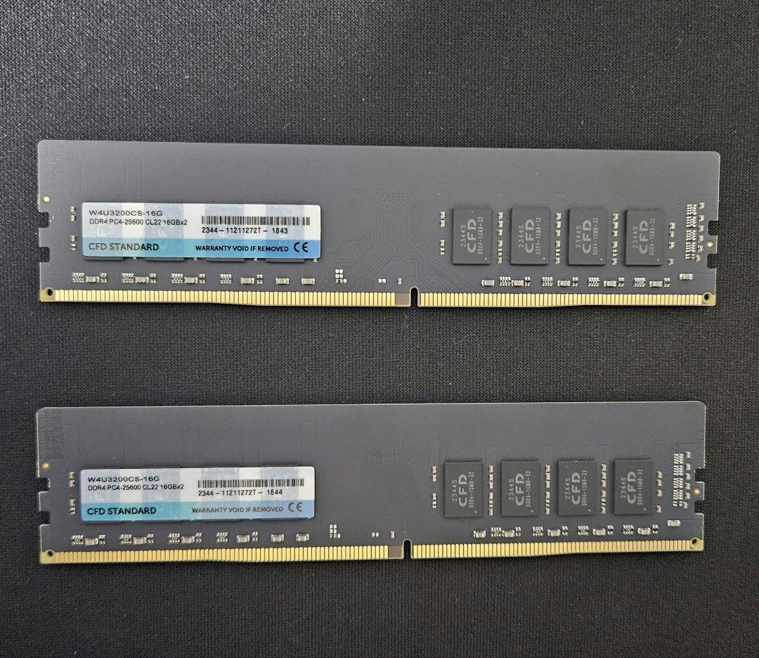 CFD W4U3200CS-16G DDR4 計32GB