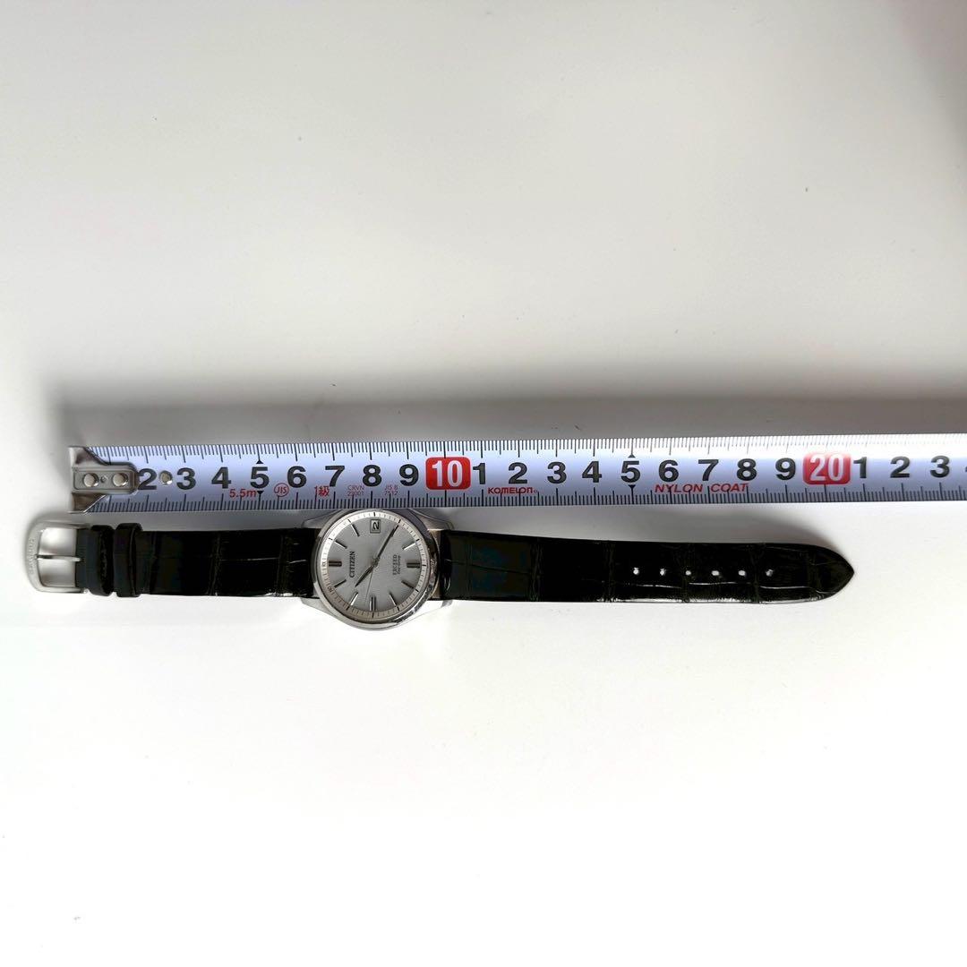 CITIZEN EXCEED シルバー/ブラック　エコドライブ　シチズン