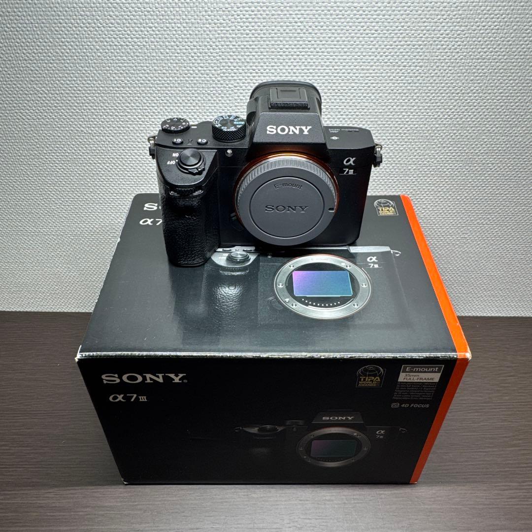 SONY α7 III ミラーレスカメラ 箱付きILCE-7M3
